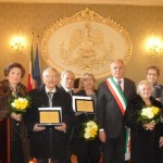 Nella foto: Giuseppe Battiato e Carmela Rapisarda, Pasquale Moschetto e Giuseppa Rapisarda, Gaetano Cantone e Rosaria Marano