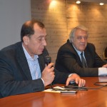 nella foto: il prof Santo Carnazzo (a sinistra) e il prof. Giovanni Falsone