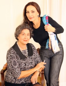 nella foto: Paola Gassman e Maria Rosaria Omaggio