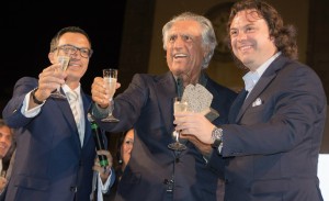 Da sx. Nino Graziano Luca, Lando Buzzanca; massimo Condorelli